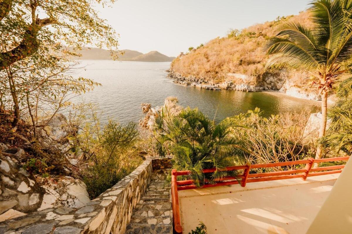 Dream Villa With Private Beach And Catering Zihuatanejo Extérieur photo