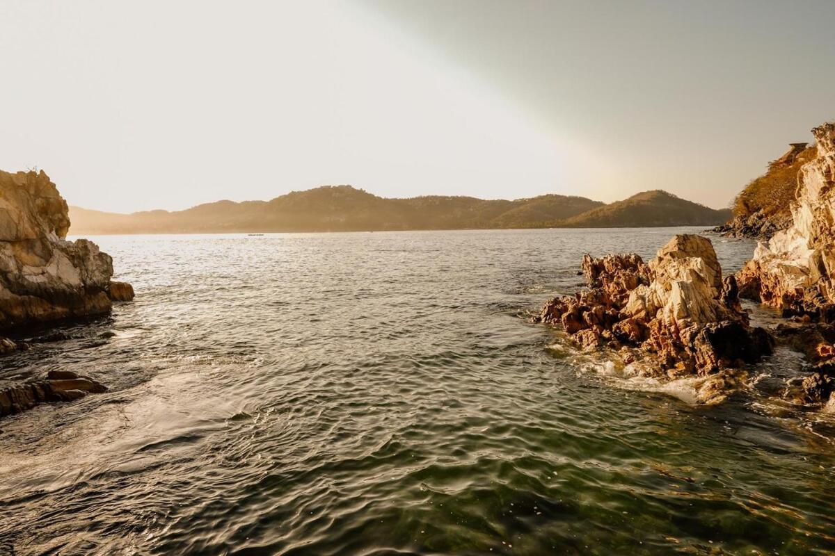 Dream Villa With Private Beach And Catering Zihuatanejo Extérieur photo